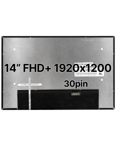 14" FHD+ Laptop LCD 1920x1200 30pin BRHS Nano Edge No Tabs Matte