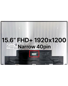 15.6" FHD+ Laptop LCD 1920x1200 Narrow 40pin MID Nano Edge No Tabs Matte 