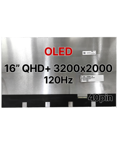 16" QHD Laptop OLED 3200x2000 BRHS 120Hz Nano Edge No Tabs Matte 