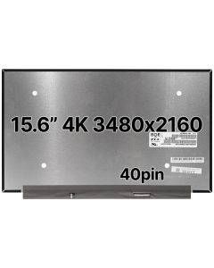 15.6" 4K Laptop LCD 3480x2160 40pin BRHS Nano Edge No Tabs Matte 