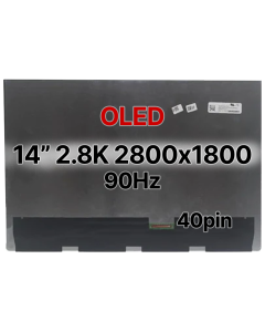 14" 2.8K Laptop OLED 2880x1800 40pin BRHS 90Hz Nano Edge No Tabs Matte