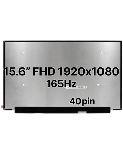 15.6" FHD Laptop LCD 1920x1080 40pin BRHS 165hz Nano Edge No Tabs Matte 
