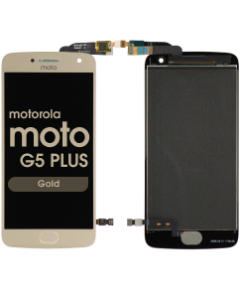 LCD Screen and Digitizer Assembly for Motorola Moto G5 Plus (XT1687) (No Frame) (Gold)