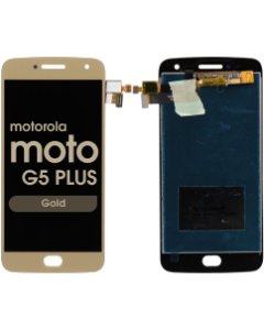 LCD Screen and Digitizer Assembly for Motorola Moto G5 Plus (No Frame) (Gold)