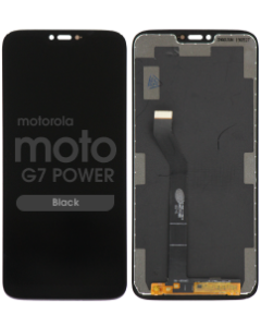 LCD Screen and Digitizer Assembly for Motorola Moto G7 Power (US Version) (157mm) (No Frame) (Black)