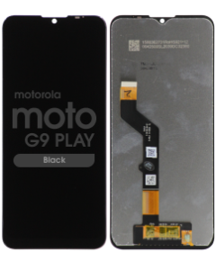 LCD Screen and Digitizer Assembly for Motorola Moto G9 Play (No Frame) (Black)