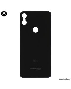 Back Door Battery Cover for Motorola Moto One (XT1941) (Black)