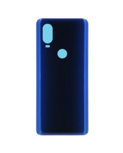 Back Cover w/ Adhesive for Motorola One Vision (Sapphire Gradient)