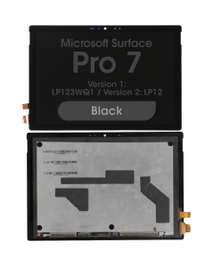 FOG - LCD Screen and Digitizer Assembly for Microsoft Surface Pro 7 (1866 / Version 1: LP123WQ1 / Version 2: LP123WQ2) (No Frame) (Black)
