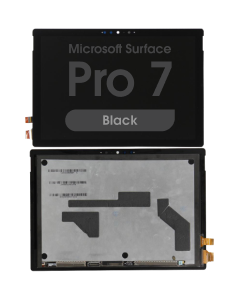 Refurbished - LCD Screen and Digitizer Assembly for Microsoft Surface Pro 7 (1866 / Version 2: LP123WQ2) (No Frame) (Black)