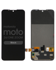 LCD Screen and Digitizer Assembly for Motorola Moto Z4 (Version 2) / Moto One Zoom (XT2010-01) (No Frame) (Black)