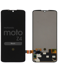Refurbished - LCD Screen and Digitizer Assembly for Motorola Moto Z4 (Version 1) (XT1980-3 / XT1980-4) (No Frame) (Black)