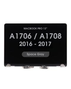 Aftermarket - LCD Screen and Digitizer Assembly for MacBook Pro 13" (A1706 / A1708) (Late 2016 / Mid 2017) (No Logo) (Space Gray)