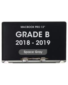 OEM Pull - LCD Screen and Digitizer Assembly for MacBook Pro 13" (A1989) (2018 - 2019) (Grade B) (Space Gray)