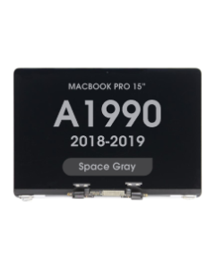 OEM Pull - LCD Screen and Digitizer Assembly for MacBook Pro 15" (A1990) (2018-2019) (Grade C) (Space Gray)
