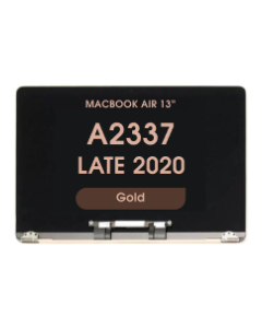 Premium - LCD Screen and Digitizer Assembly for MacBook Air 13" (A2337) (Late 2020) (Gold)