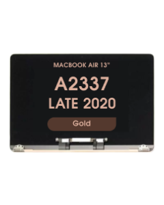OEM Pull - LCD Screen and Digitizer Assembly for MacBook Air 13" (A2337) (Late 2020) (Grade B) (Gold)