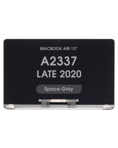 Aftermarket - LCD Screen Assembly for MacBook Air 13" (A2337 / Late 2020) (No Logo) (Space Gray)