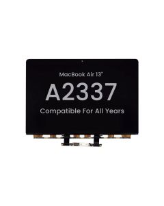 LCD Screen Panel for MacBook Air 13" (A2337) (M1) (No frame) (Compatible For All Years) (Black)