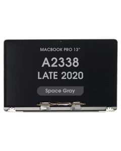 Premium - LCD Screen and Digitizer Assembly for MacBook Pro 13" (A2338) (Late 2020) (Space Gray)