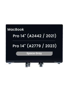 Premium - LCD Screen Assembly for MacBook Pro 14" (A2442 / Late 2021) / (A2779 / Late 2023 ) / (A2918 / Late 2023) (Space Gray)