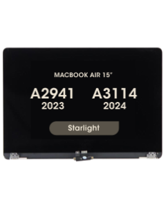 Premium - LCD Screen Assembly for MacBook Air 15" (A2941 / 2023) (A3114 / 2024) (Starlight) - Injured Gadgets