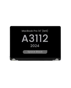 Premium - LCD Screen Assembly for MacBook Pro 14" w/ Pre-installed Sleep / Wake Flex (M4) (A3112) (2024) (Space Black)
