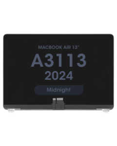 Premium - LCD Screen and Digitizer Assembly for MacBook Air 13" (A3113) (2024) (Midnight)