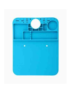 Blue Work Mat for Microscope Stand