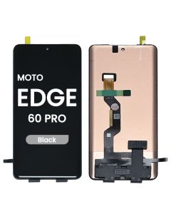 Refurbished - OLED Screen and Digitizer Assembly for Moto Edge 60 Pro (XT2507 / 2025) (No Frame) (Black)