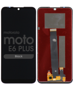 LCD Screen and Digitizer Assembly for Motorola Moto E6 Plus (XT2025) (No Frame) (Black)
