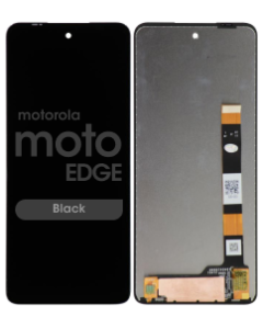 Refurbished - LCD Screen and Digitizer Assembly for Motorola Moto Edge (XT2141 / 2021) (Black)