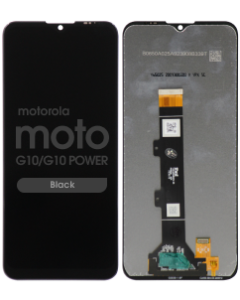 Refurbished - LCD Screen and Digitizer Assembly for Motorola Moto G10 (XT2127-2) / G10 Power (XT2127-4) (No Frame) (Black)
