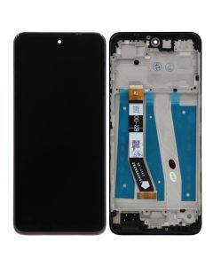 Refurbished  - LCD Screen and Digitizer Assembly w/ Frame for Motorola Moto G14 (XT2341 / 2023) (Black)