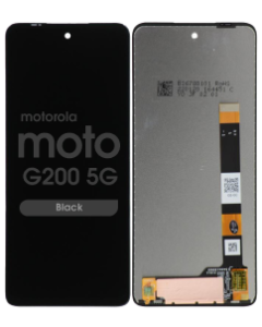 Refurbished - LCD Screen and Digitizer Assembly for Motorola Moto G200 5G (XT2175-1 / 2022) (No Frame) (Black)