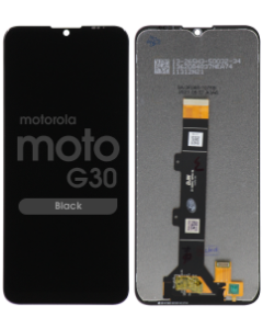 Refurbished - LCD Screen and Digitizer Assembly for Motorola Moto G30 (XT2129-2) (No Frame) (Black)