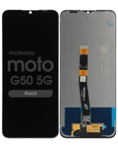 Refurbished - LCD Screen and Digitizer Assembly for Motorola Moto G50 5G (XT2149-1 / 2021) (No Frame) (Black) 