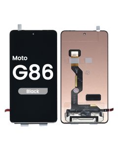 Refurbished - OLED Screen and Digitizer Assembly for Moto G86 (XT2527 / 2025) (No Frame) (Black)