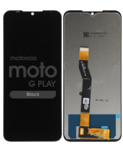 Refurbished - LCD Screen and Digitizer Assembly for Motorola Moto G Play (XT2093 / 2021) (No Frame) (Black)