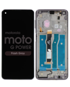 Refurbished - LCD Screen and Digitizer Assembly w/ Frame for Motorola Moto G Power (XT2117 / 2021) (Flash Gray)
