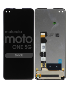 Refurbished - LCD Screen and Digitizer Assembly for Motorola Moto One 5G (XT2075-1 / XT2075-2) (No Frame) (Black)