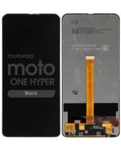 Refurbished - LCD Screen and Digitizer Assembly for Motorola Moto One Hyper (XT2027) (No Frame) (Black)