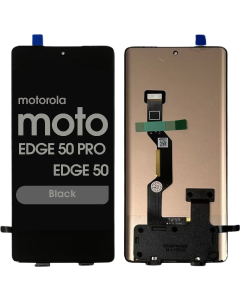 Refurbished - OLED Assembly for Motorola Moto Edge 50 Pro (XT2403 / 2024) / Moto Edge 50 (XT2407-3/2024) (No Frame) (Black)
