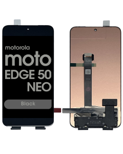 Refurbished - OLED Screen and Digitizer Assembly for Moto Edge 50 Neo (XT2409-3 / 2024) /  Edge S50 (XT2409-5 / 2024) (No Frame) (Black)
