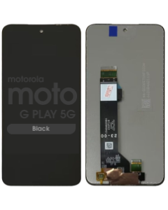 Refurbished - LCD Screen and Digitizer Assembly for Motorola Moto G Play 5G (XT2413-2 / 2024) (No Frame) (Black)