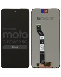 Refurbished - LCD Screen and Digitizer Assembly for Motorola Moto G Power 5G (XT2415 / 2024) (No Frame) (Black)