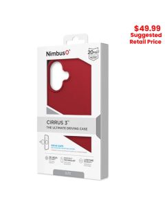Nimbus9 - Cirrus 3 iPhone 16 MagSafe Case (Crimson)