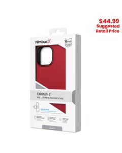 Nimbus9 - Cirrus 2 iPhone 15 MagSafe Case (Crimson)