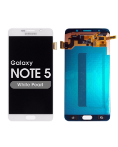 Refurbished - OLED Screen and Digitizer Assembly for Samsung Galaxy Note 5 (N920) (No Frame) (White Pearl)