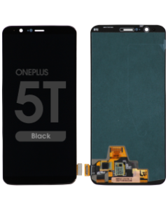 LCD Screen and Digitizer Assembly for OnePlus 5T (No Frame) (Black)
